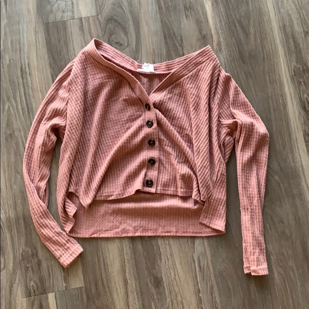 Long Sleeve Button Down Top from Sadie and Sage